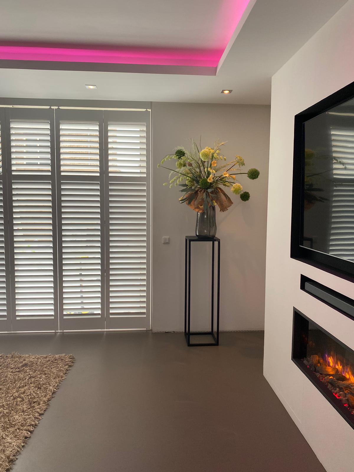Squared Designs Zuil vlak staal
